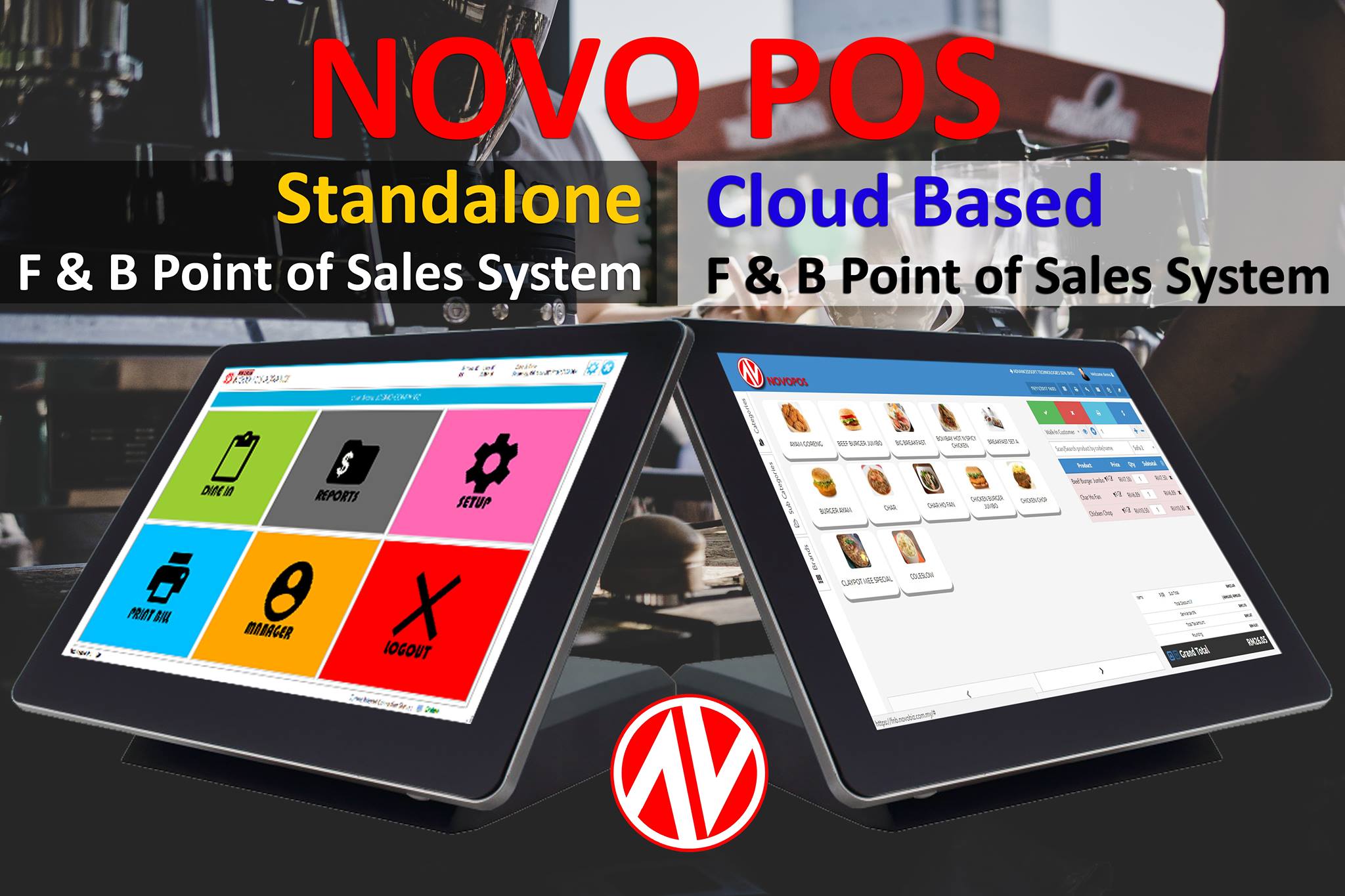 NOVO POS - Food & Beverage Point of Sales